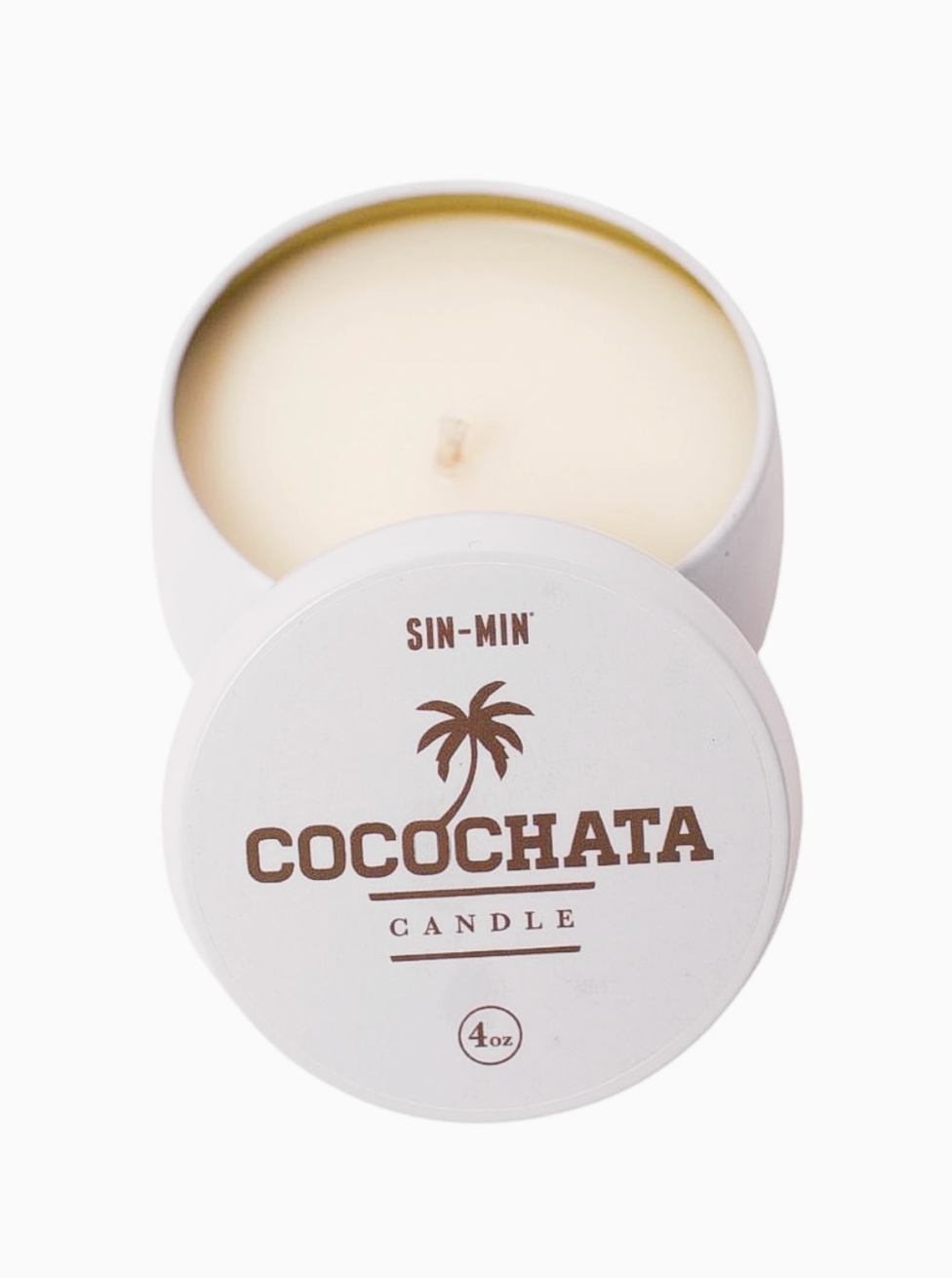 Cocochata tin Candle